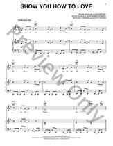 Show You How To Love piano sheet music cover